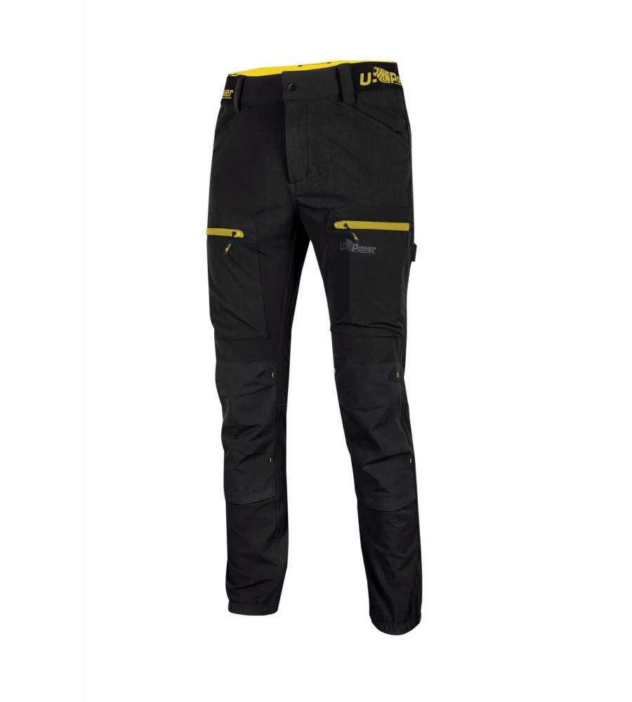 Pantalone da lavoro u power "horizon" black carbon, tg s